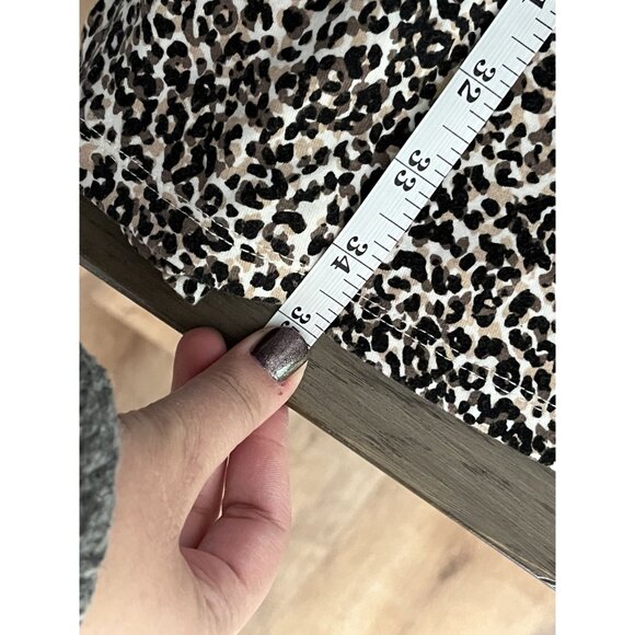 EUC Old Navy Leopard Print Long Sleeve Dress - Picture 7 of 7